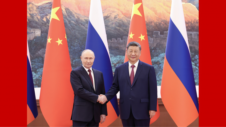 习近平同俄罗斯总统普京会谈